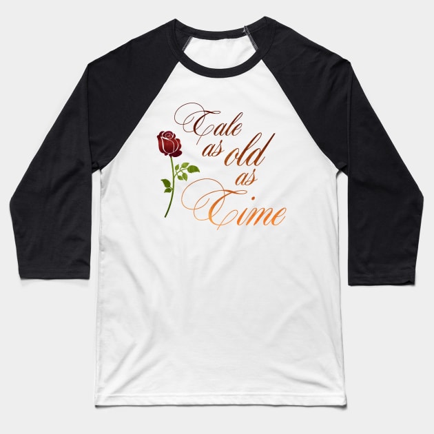 Tale as old as time Baseball T-Shirt by _Eleanore_